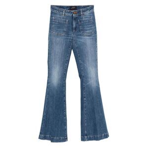 Seafarer Blue Denim - Flared Jeans Women